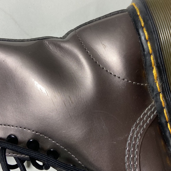 Dr. Martens Pascal 8-Eye Boot in Pewter Size 8 - Picture 7 of 11